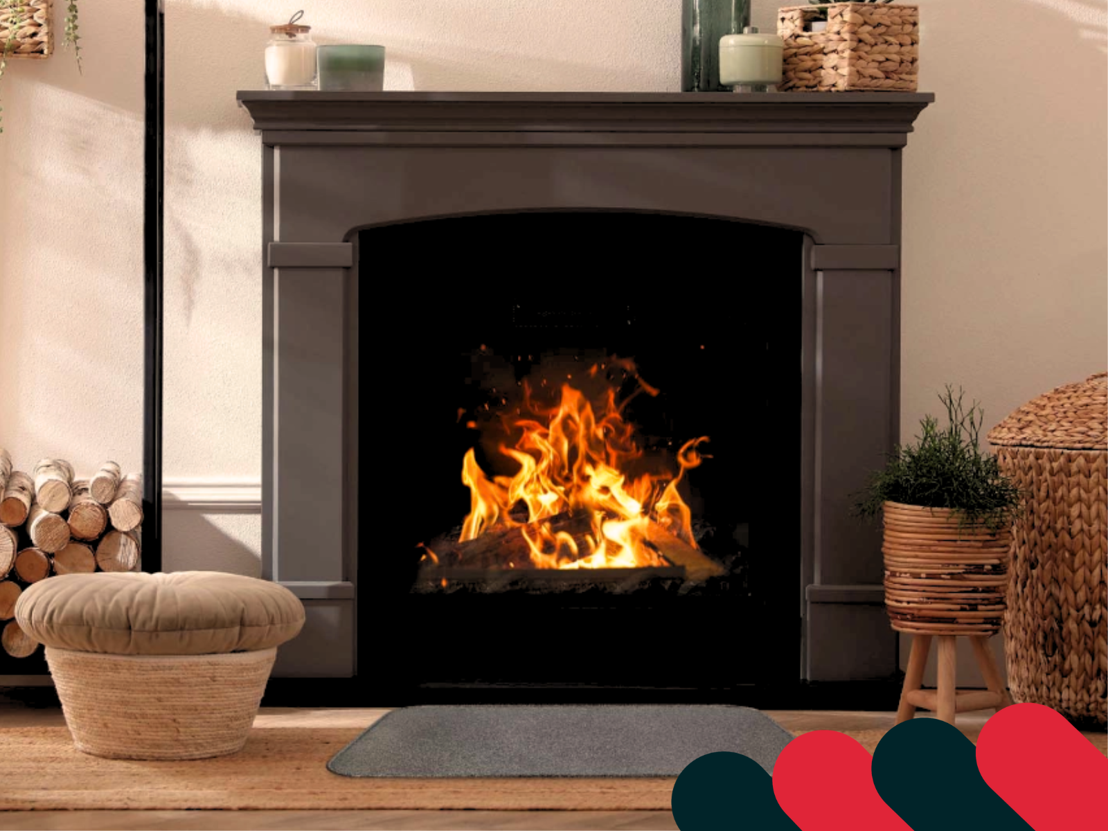 Elegancka blacha pod piec jako element wystroju wnętrza | Kotarbau