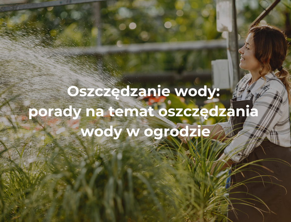 Oszczędzanie wody: porady na temat oszczędzania wody w ogrodzie