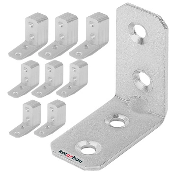 Kątownik łącznik ciesielski 40x40x20 - 100 szt.