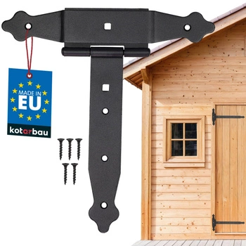 Zawias altanowy krzyżowy okiennic altan bram 200mm