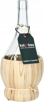 Gąsior 1l butelka szklana balon dama na wino nalewki