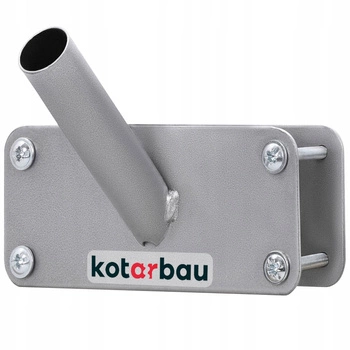 Uchwyt do flag balkonowy 170 balustrady pojedynczy - Kolor popiel