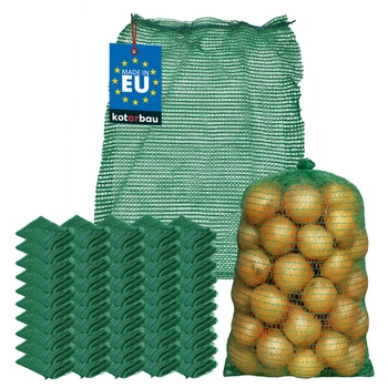 Worek raszlowy zaciąg na cebulę ziemniaki 25 kg 50x80 cm zestaw 50 szt.