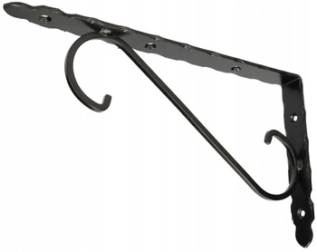 Wspornik półki 30x15 podpórka kątownik kuty retro