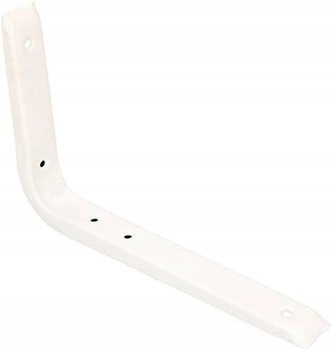 Kątownik wspornik regałowy pod półkę 140x200 mm - Kolor biały