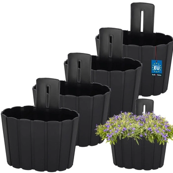 Skrzynia antracyt 600 MM Zestaw 4 SZT