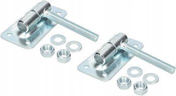 Zawias bramowy regulowany z kulką ø 30 m18 2 szt.