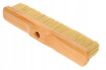 Zamiatacz drewniany naturalny miotła szczotka szczecina 350 mm zamiatania