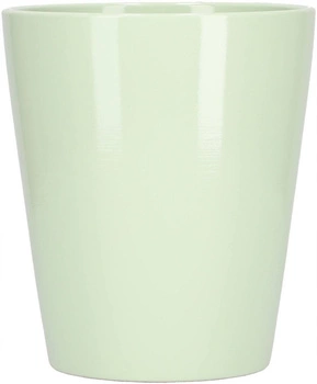 Doniczka osłonka ceramiczna na kwiaty 12 cm miętowa