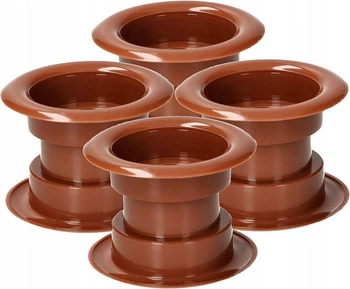 Tuleja do drzwi tulejka drzwiowa wentylacyjna - 4 szt.