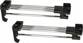 Wieszak wysuwany 250mm szafy garderoby wysuwny - 2 szt.