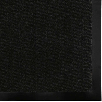 Wycieraczka wejściowa dywanik do butów mata 120 cm czarna