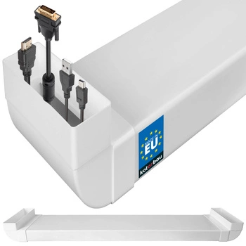 Kanał kablowy do telewizora podtynkowy płaski 204x60 mm 100 cm