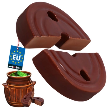 Ceramiczny kamień dociskowy do beczki kiszenia 140 mm