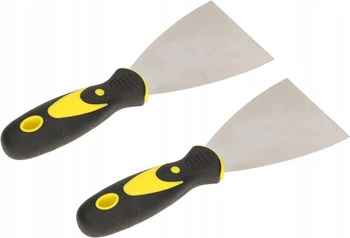 Szpachla malarska uniwersalna ze stali nierdzewnej 75 mm zestaw 2 szt.