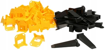 Klipsy system poziomowania płytek 50/50 zestaw 1 szt.