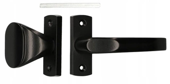 Klamko pochwyt drzwiowy krótki szyld furtki bramki