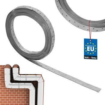 Taśma montażowa stalowa ocynkowana perforowana 25 x 1,5 mm 25 m