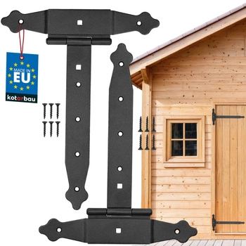 Zawias altanowy krzyżowy okiennic altan bram 250mm - 2 szt.