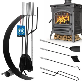 Zestaw kominkowy wieszak akcesoria do pieca kominka