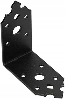 Kątownik łącznik ciesielski meblowy ozdobny 80x80x40mm