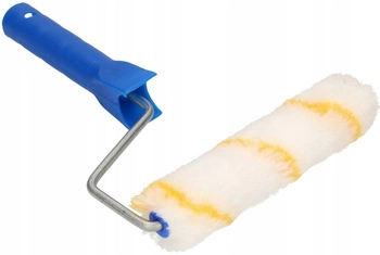 Zestaw wałek malarski złota nić 160 rączka plastik