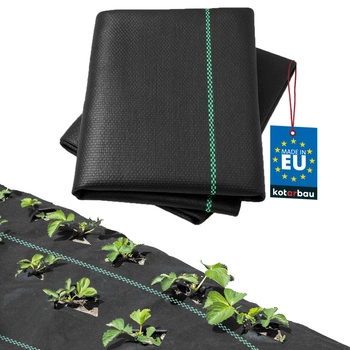Agrotkanina ogrodowa uniwersalna na chwasty czarna 70 g/m2 1,1x5 m