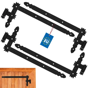 Zawias pasowy kątowy 800 garażowy narożny do okiennic