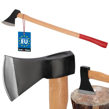 Siekiera podwójnie klinowana do rąbania drewna 1500 g