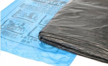 Folia malarska ochronna 4x5m gruba plandeka - 50szt.