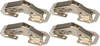 Zawias meblowy puszkowy 75mm do szafek 4 sztuki