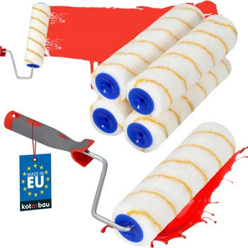 Wałek malarski złota nić 250 z gumową rączką