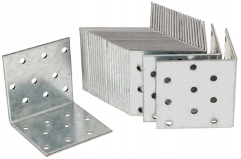 Kątownik łącznik ciesielski 60x60x60 - 25 szt.
