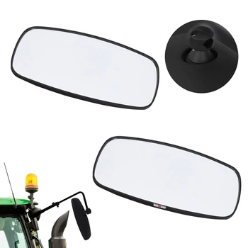 Lusterko zewnętrzne na gałkę uniwersalne do traktora 32x17 cm zestaw 2 szt.