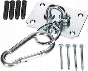 Uchwyt mocowanie sufitowe worka huśtawki 100x70mm