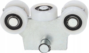 Wózek 43mm do bram drzwi przesuwnych 5 rolkowy