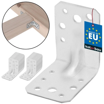 Kątownik łącznik ciesielski 60x60x45 - 25 szt.