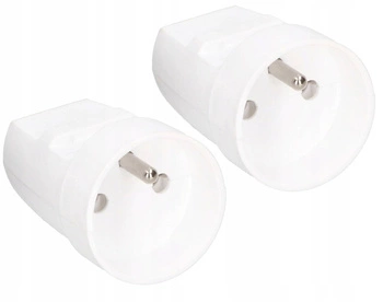 Gniazdo przenośne rozbieralne uziem 250v - 2 szt.