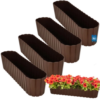 Skrzynia biała 600 MM Zestaw 4 SZT