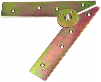 Zawias do drabin drewnianych 200 mm drabinowy duży