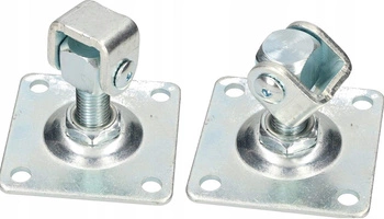 Zawias bramy regulowany m20 furtki przykręcany - 2 szt.