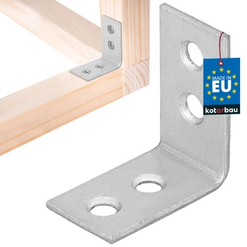 Kątownik łącznik ciesielski 30x30x17 mm