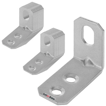 Kątownik ciesielski 25x35x16 mm zestaw 25 szt.