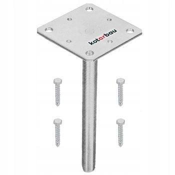 Podstawa słupa psr-s ocynk 110x110 mm