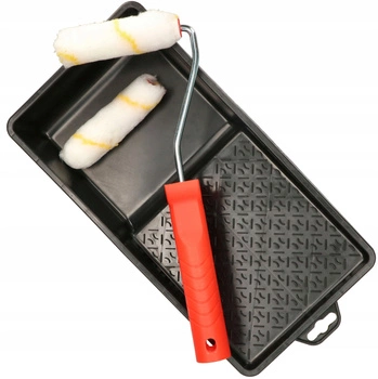 Zestaw malarski złota nić 100 mm kuweta wałek zapas