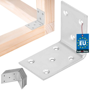 Kątownik łącznik ciesielski 55x45x35 mm zestaw 12 szt.