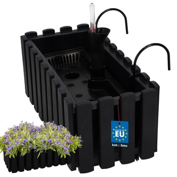 Doniczka balkonowa balkonowa antracyt 400 MM