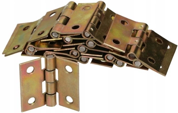 Zawias splatany 25x25 meblowy mebli metalowy - 100 szt.