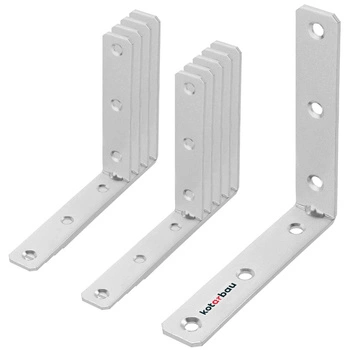 Kątownik ciesielski meblowy 100x100x20 mm zestaw 10 szt.