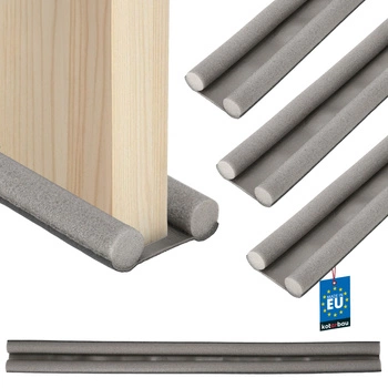 Uszczelka piankowa pod drzwi 30 mm 95 cm szara zestaw 3 szt